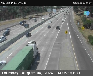 (C094) NB 805 : 47th Street (on ramp)