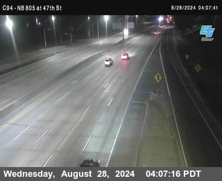 (C094) NB 805 : 47th Street (on ramp)