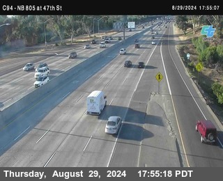 (C094) NB 805 : 47th Street (on ramp)