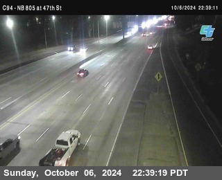 (C094) NB 805 : 47th Street (on ramp)