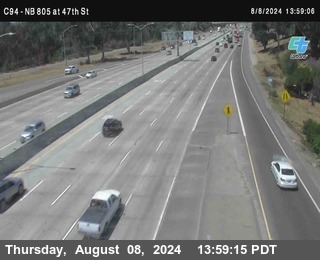 (C094) NB 805 : 47th Street (on ramp)