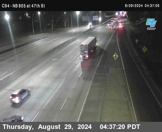 (C094) NB 805 : 47th Street (on ramp)