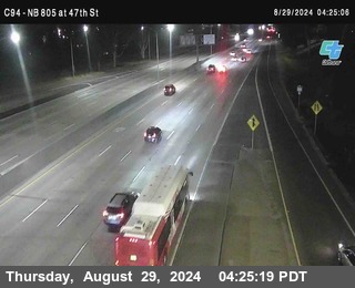 (C094) NB 805 : 47th Street (on ramp)