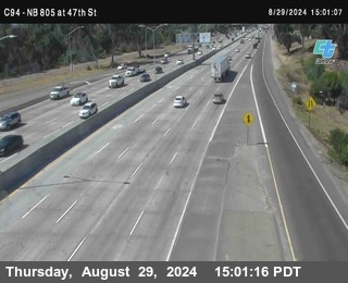 (C094) NB 805 : 47th Street (on ramp)