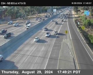 (C094) NB 805 : 47th Street (on ramp)