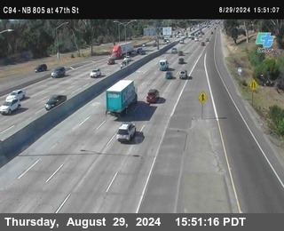 (C094) NB 805 : 47th Street (on ramp)