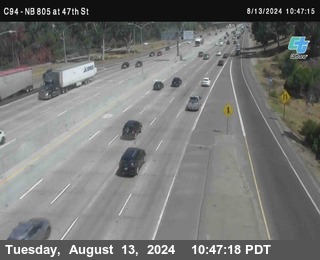 (C094) NB 805 : 47th Street (on ramp)