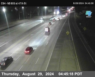 (C094) NB 805 : 47th Street (on ramp)