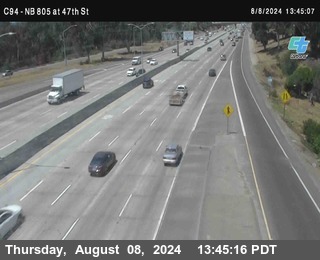 (C094) NB 805 : 47th Street (on ramp)