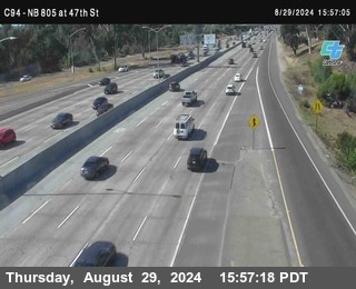 (C094) NB 805 : 47th Street (on ramp)