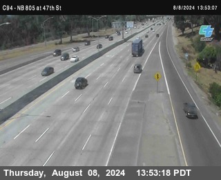 (C094) NB 805 : 47th Street (on ramp)