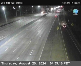 (C094) NB 805 : 47th Street (on ramp)