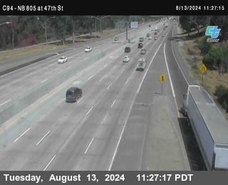 (C094) NB 805 : 47th Street (on ramp)