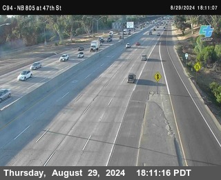 (C094) NB 805 : 47th Street (on ramp)