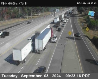 (C094) NB 805 : 47th Street (on ramp)