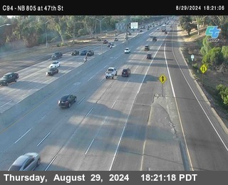 (C094) NB 805 : 47th Street (on ramp)