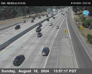 (C094) NB 805 : 47th Street (on ramp)