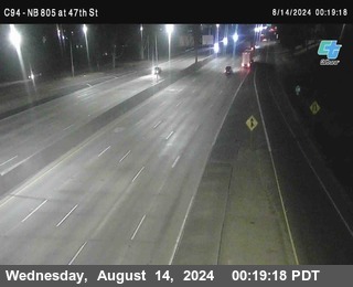 (C094) NB 805 : 47th Street (on ramp)