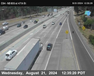 (C094) NB 805 : 47th Street (on ramp)