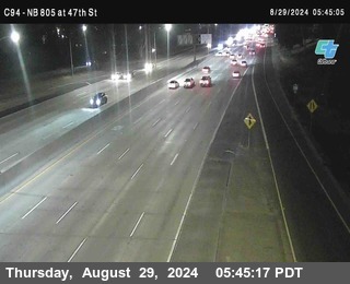 (C094) NB 805 : 47th Street (on ramp)