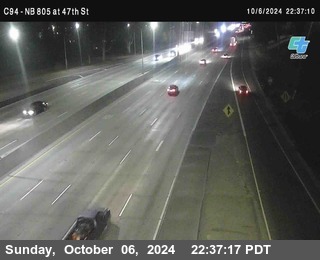 (C094) NB 805 : 47th Street (on ramp)