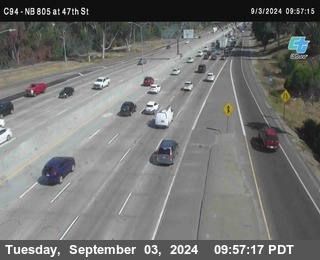 (C094) NB 805 : 47th Street (on ramp)