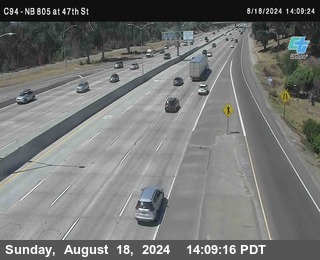 (C094) NB 805 : 47th Street (on ramp)