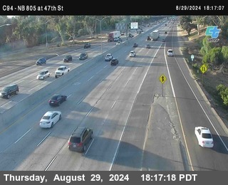 (C094) NB 805 : 47th Street (on ramp)