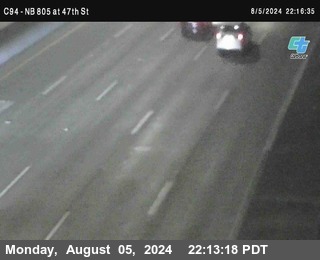 (C094) NB 805 : 47th Street (on ramp)