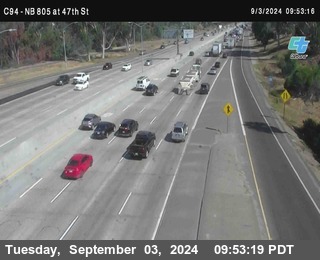 (C094) NB 805 : 47th Street (on ramp)