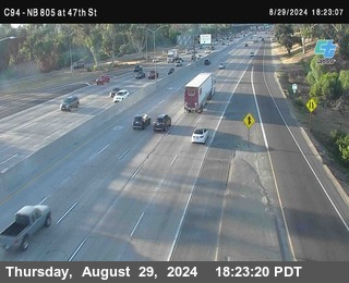 (C094) NB 805 : 47th Street (on ramp)