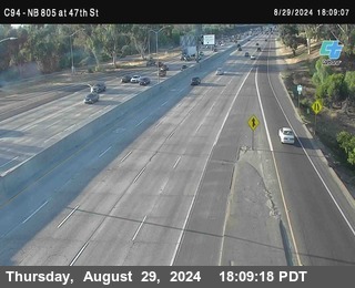 (C094) NB 805 : 47th Street (on ramp)