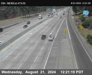 (C094) NB 805 : 47th Street (on ramp)