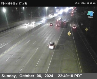 (C094) NB 805 : 47th Street (on ramp)