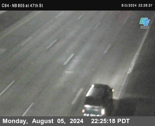 (C094) NB 805 : 47th Street (on ramp)