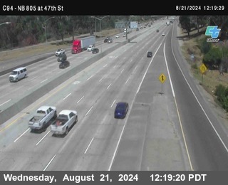 (C094) NB 805 : 47th Street (on ramp)