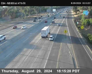 (C094) NB 805 : 47th Street (on ramp)