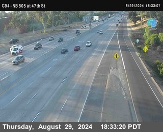 (C094) NB 805 : 47th Street (on ramp)