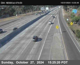 (C094) NB 805 : 47th Street (on ramp)