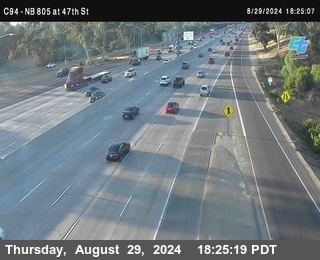 (C094) NB 805 : 47th Street (on ramp)