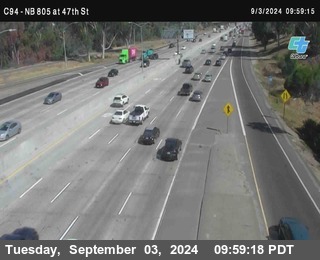 (C094) NB 805 : 47th Street (on ramp)