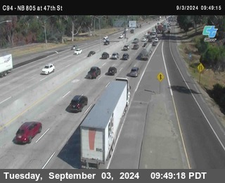 (C094) NB 805 : 47th Street (on ramp)