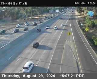 (C094) NB 805 : 47th Street (on ramp)