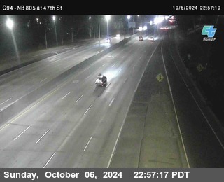 (C094) NB 805 : 47th Street (on ramp)