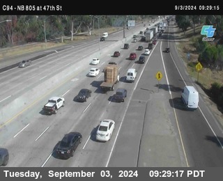 (C094) NB 805 : 47th Street (on ramp)