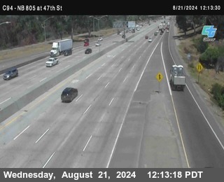 (C094) NB 805 : 47th Street (on ramp)