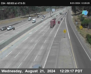 (C094) NB 805 : 47th Street (on ramp)