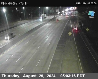 (C094) NB 805 : 47th Street (on ramp)