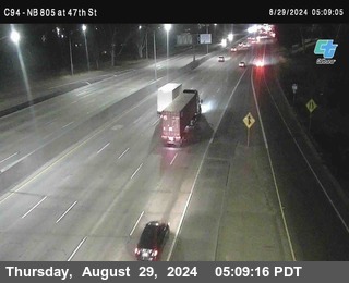 (C094) NB 805 : 47th Street (on ramp)