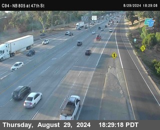 (C094) NB 805 : 47th Street (on ramp)